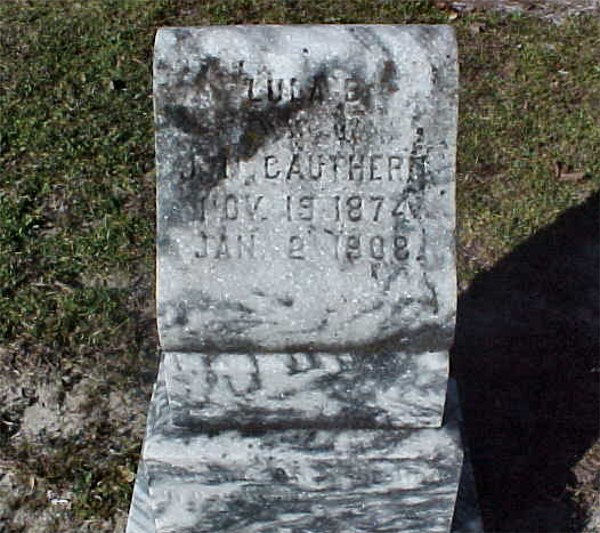 Lula  B. Cauthen Gravestone Photo