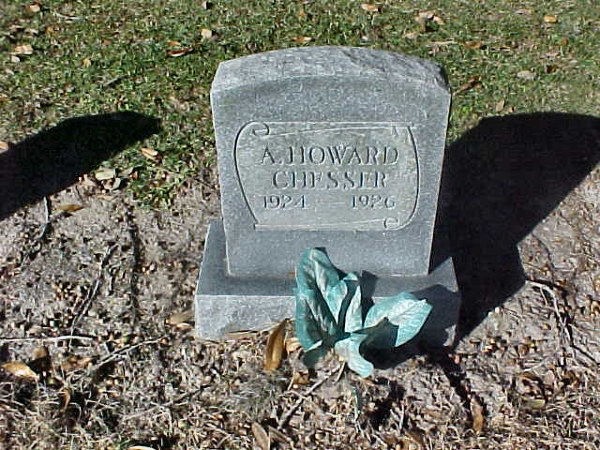 A. Howard Chesser Gravestone Photo