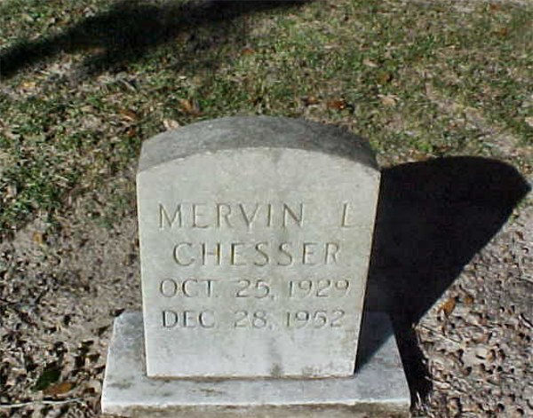 Marvin L. Chesser Gravestone Photo