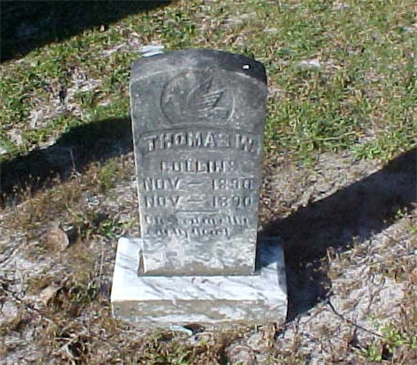 Thoma W. Collins Gravestone Photo