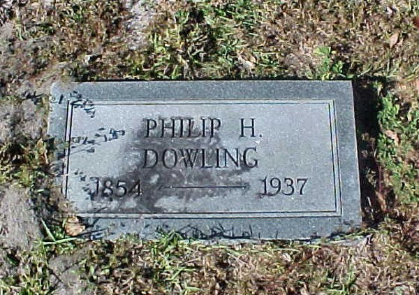 Philip H. Dowling Gravestone Photo