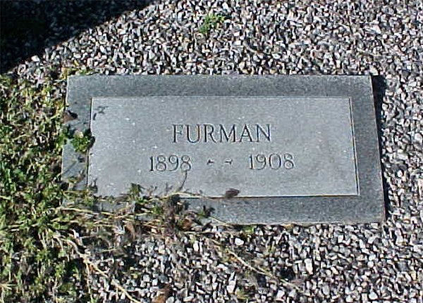 Furman Unknown Gravestone Photo