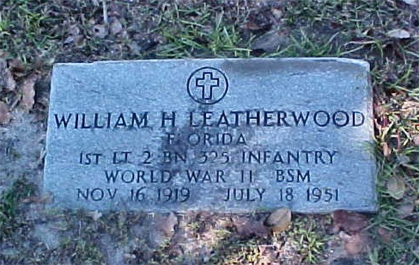William H. Leatherwood Gravestone Photo