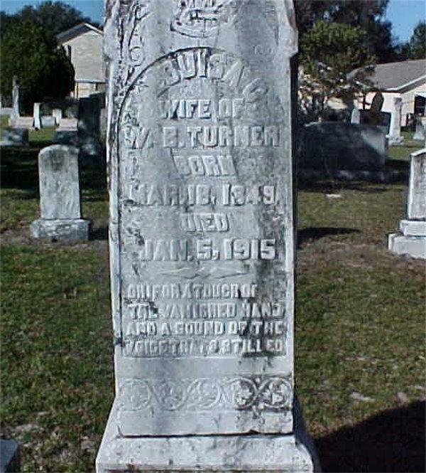 Lousia Turner Gravestone Photo