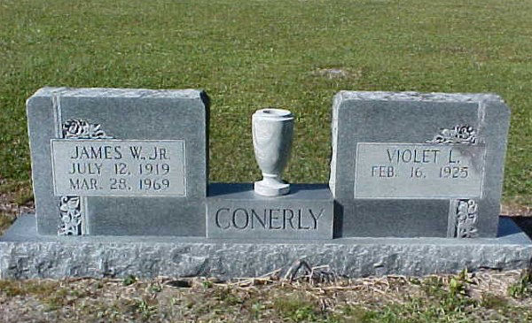 James W. & Violet  L. Conerly Gravestone Photo