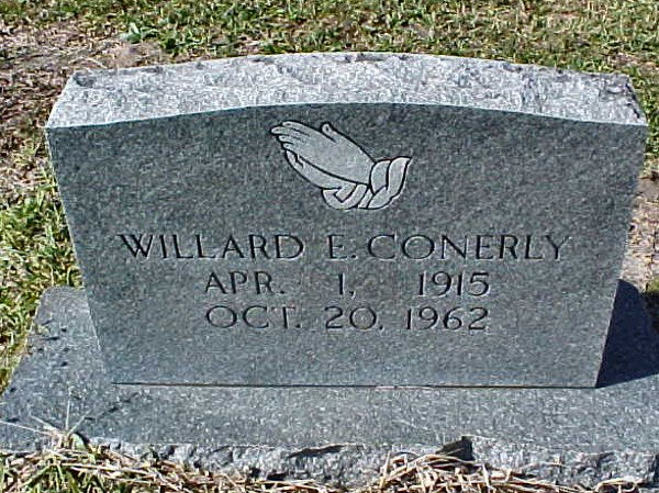 Willard E. Conerly Gravestone Photo