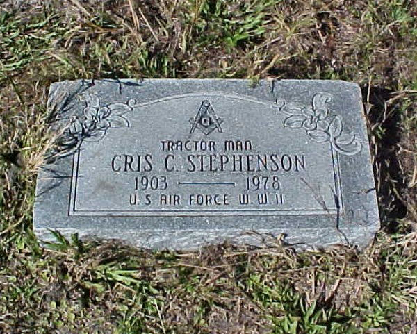 Cris C. Stephenson Gravestone Photo