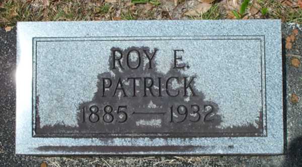 Roy E. Patrick Gravestone Photo