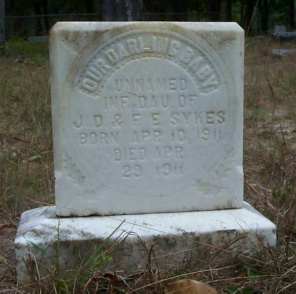 Unnamed Sykes Gravestone Photo