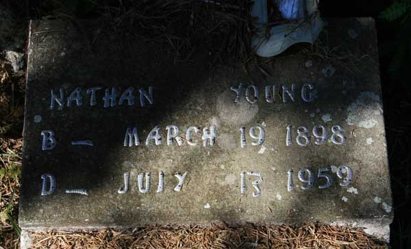 NATHAN YOUNG Gravestone Photo