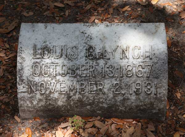 Louis G. Lynch Gravestone Photo