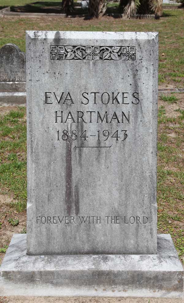 Eva Stokes Hartman Gravestone Photo