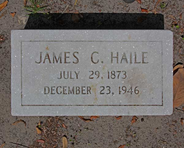 James C. Haile Gravestone Photo