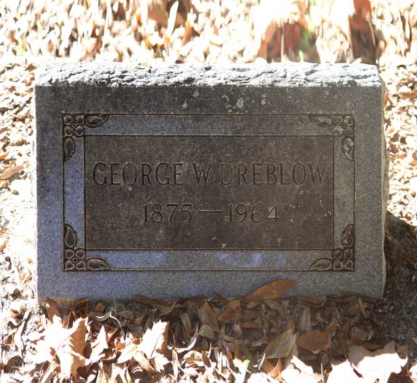 George W. Dreblow Gravestone Photo