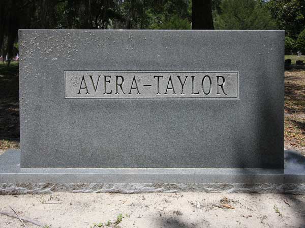 Avera-Taylor Stone Gravestone Photo