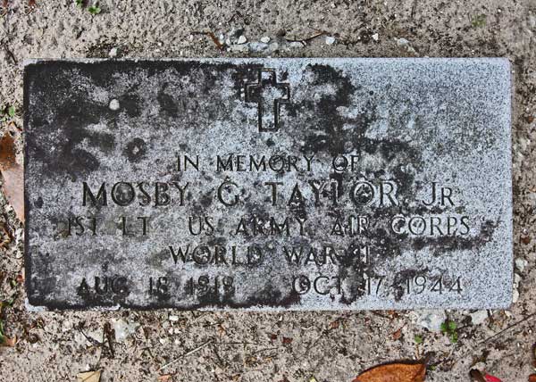 Mosby G. Taylor Gravestone Photo
