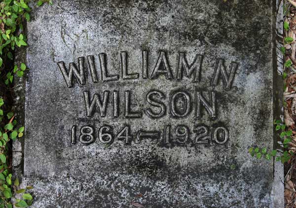 William N. Wilson Gravestone Photo