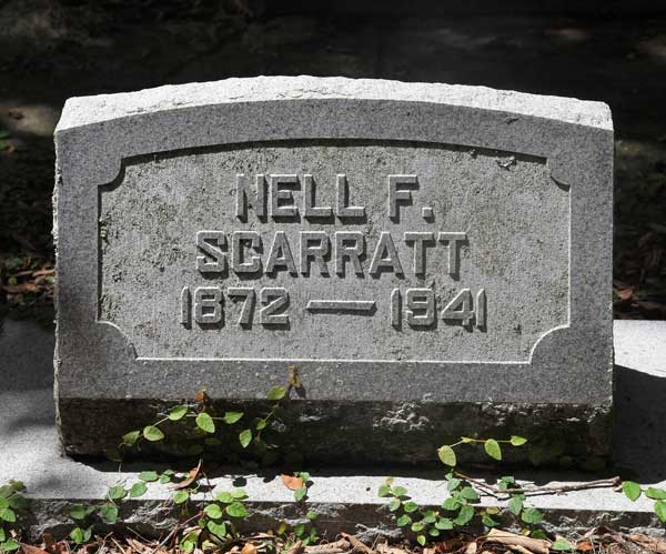 Nell F. Scarratt Gravestone Photo