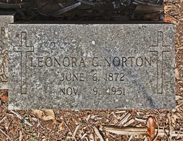 Leonora C. Norton Gravestone Photo