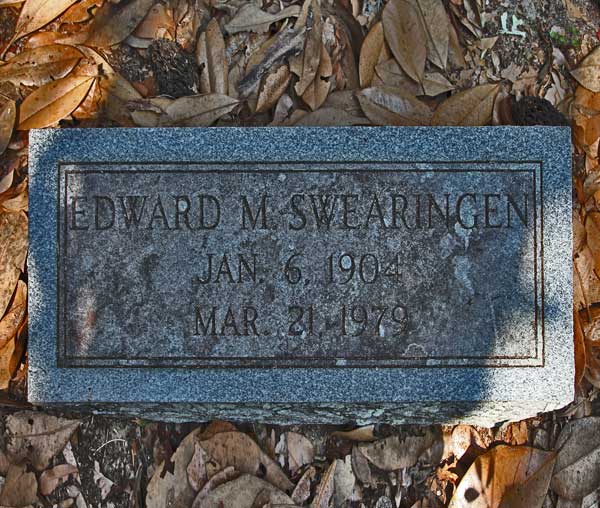 Edward M. Swearingen Gravestone Photo