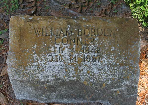 William Borden Conner Gravestone Photo