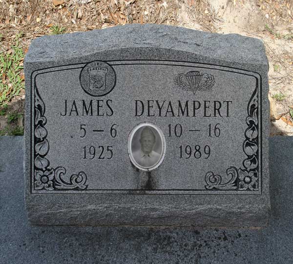 James DeYampert Gravestone Photo