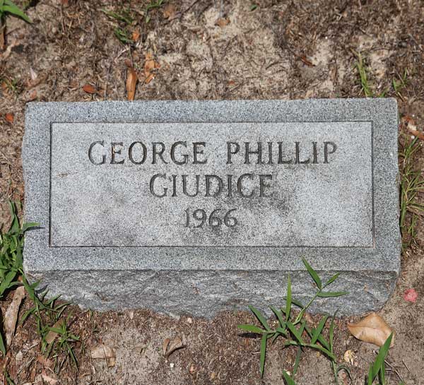 George Phillip Giudice Gravestone Photo