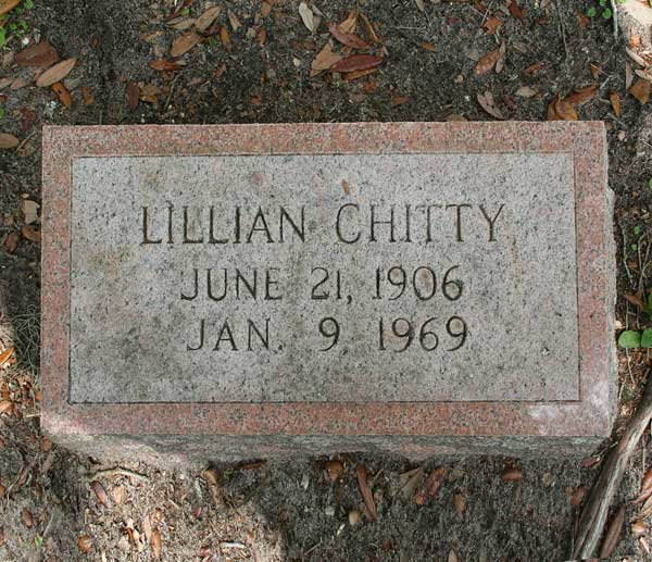 Lillian Chitty Gibson Gravestone Photo