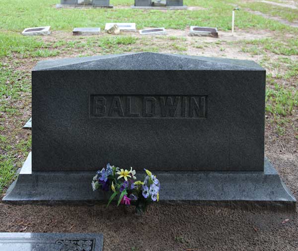  Baldwin family Gravestone Photo