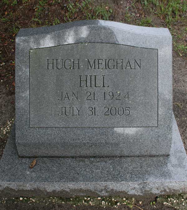 Hugh Meighan Hill Gravestone Photo