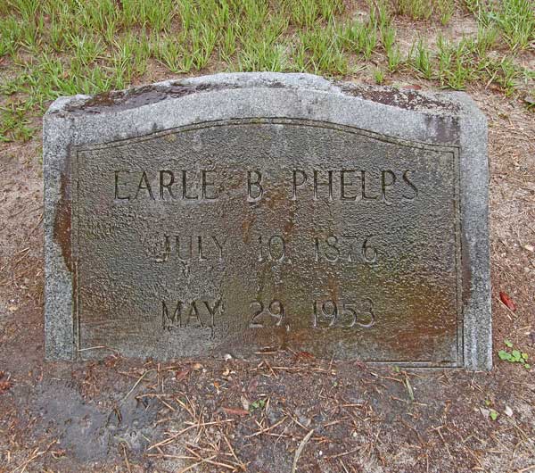 Earle B. Phelps Gravestone Photo