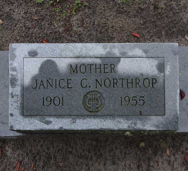 Janice C. Northrop Gravestone Photo