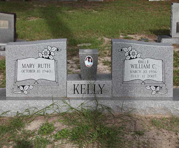 Mary Ruth & William (Bill) C. Kelly Gravestone Photo