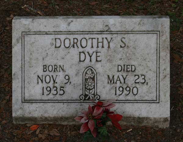 Dorothy S. Dye Gravestone Photo