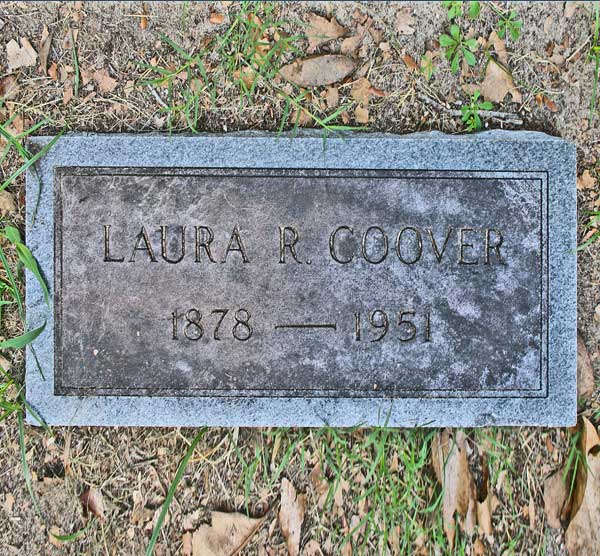 Laura R. Coover Gravestone Photo