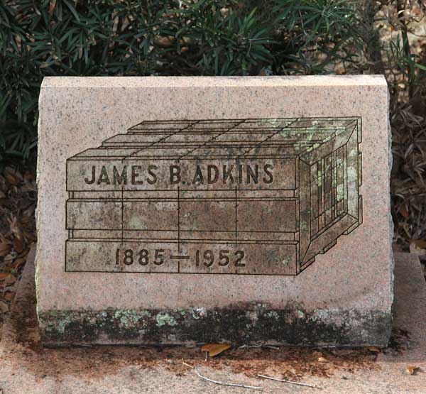 James B. Adkins Gravestone Photo