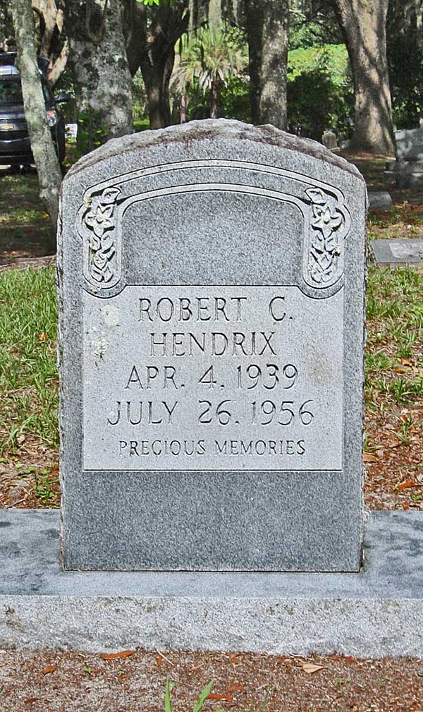 Robert C. Hendrix Gravestone Photo