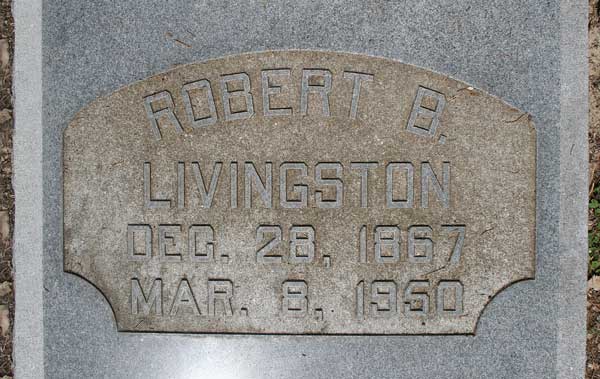 Robert B. Livingston Gravestone Photo