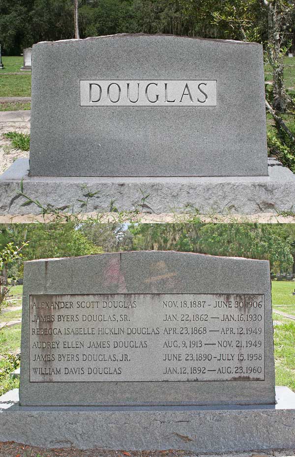  Douglas family Gravestone Photo