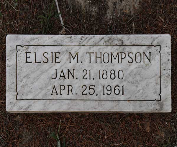 Elsie N. Thompson Gravestone Photo