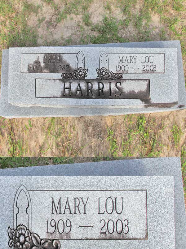 Mary Lou Harris Gravestone Photo