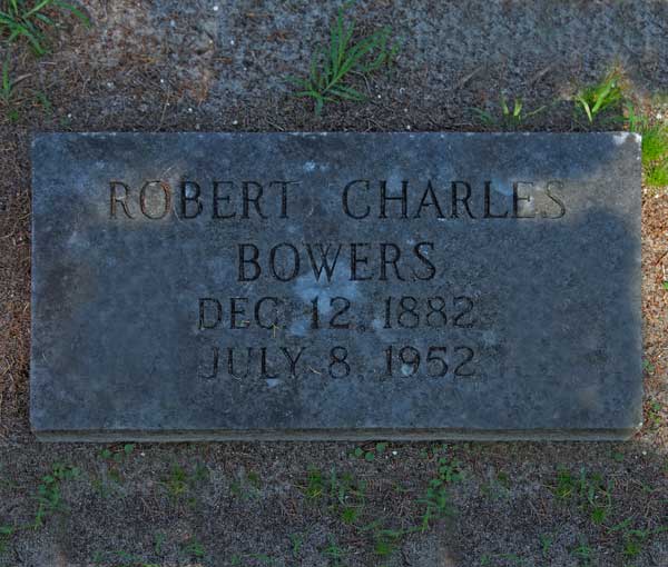 Robert Charles Bowers Gravestone Photo