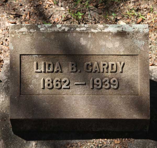 Lida B. Cardy Gravestone Photo
