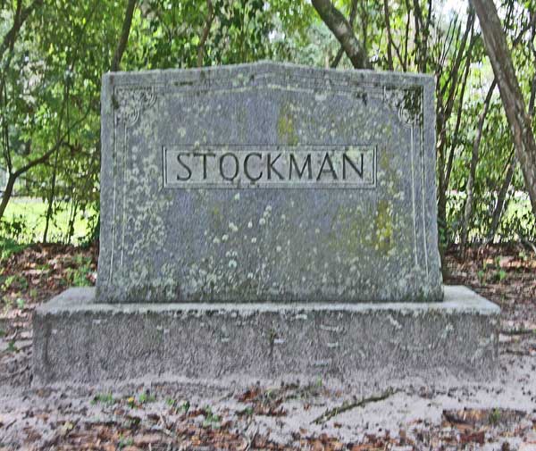  Stockman Gravestone Photo