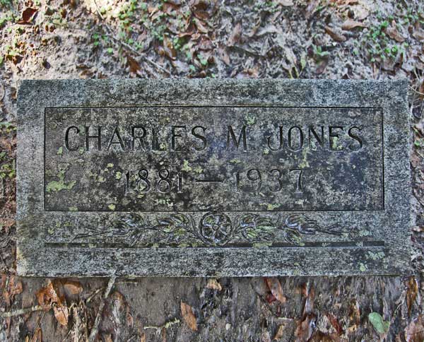 Charles M. Jones Gravestone Photo