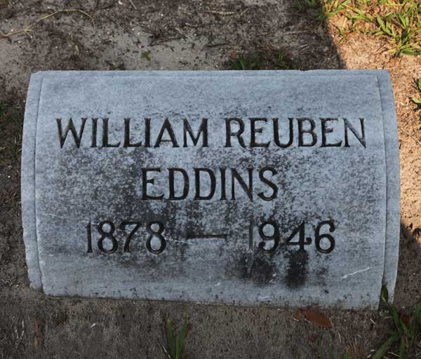 William Reuben Eddins Gravestone Photo