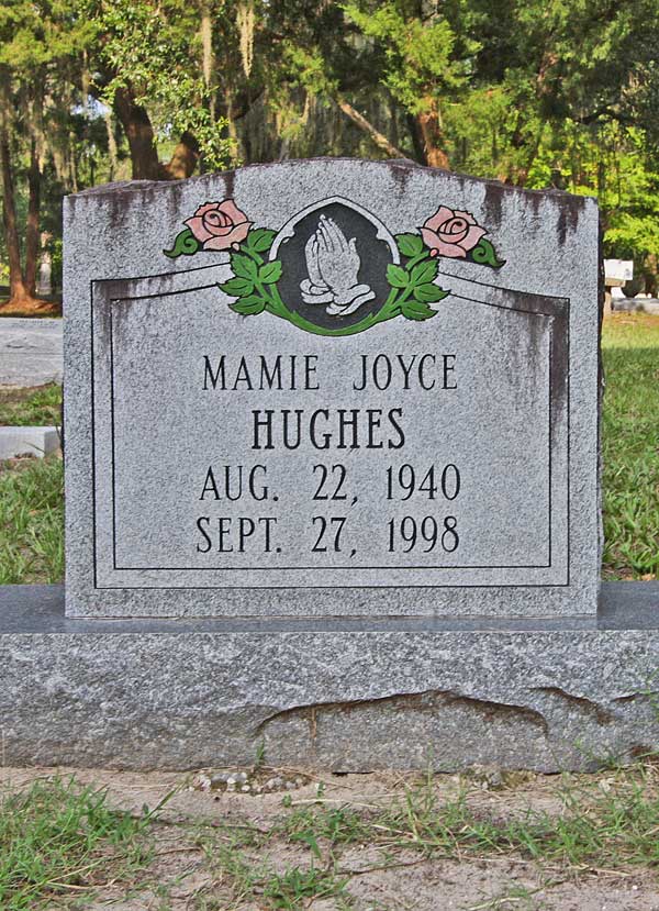 Mamie Joyce Hughes Gravestone Photo