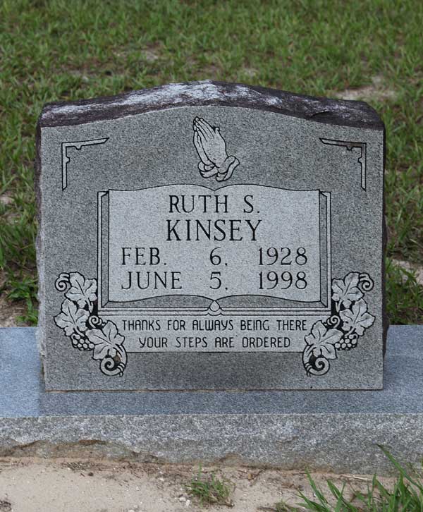 Ruth S. Kinsey Gravestone Photo