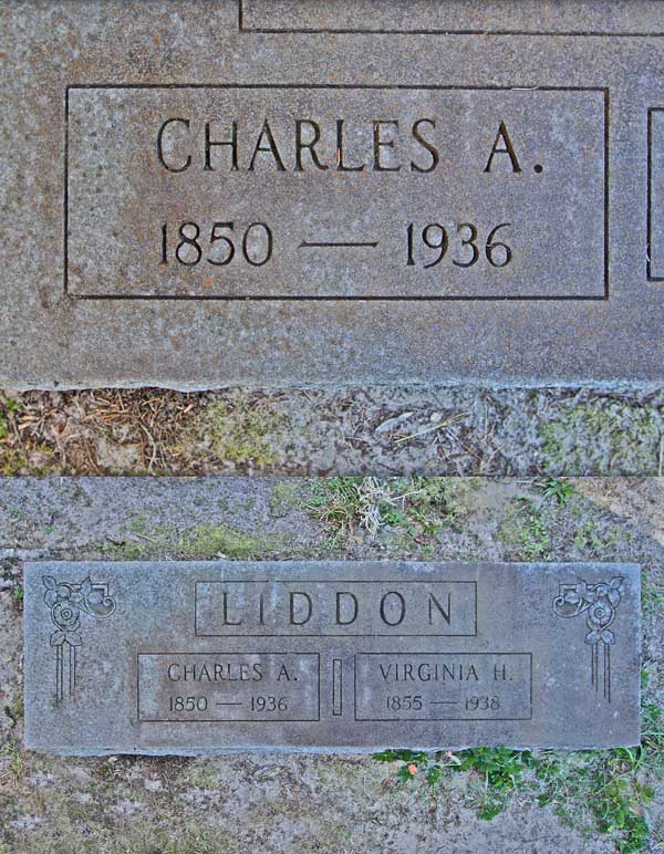 Charles A. Liddon Gravestone Photo