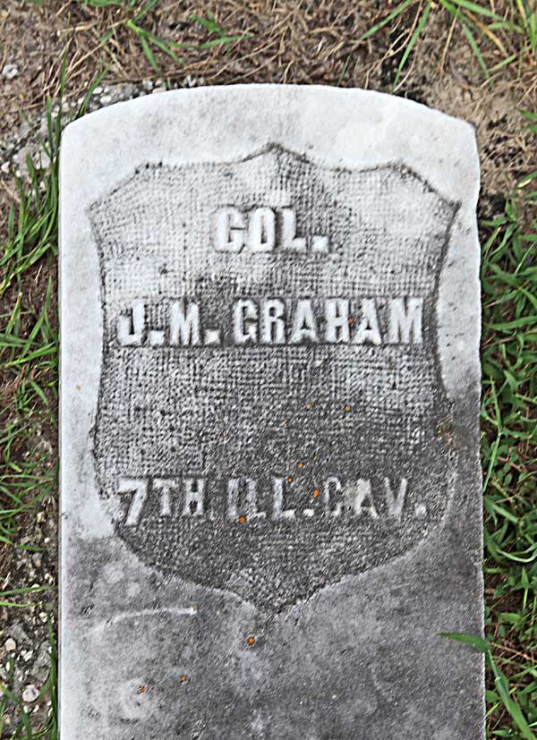 Col. J.M. Graham Gravestone Photo